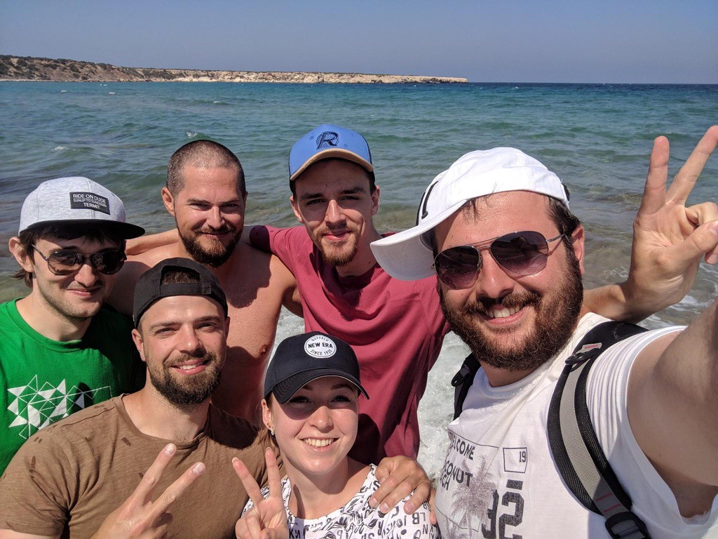 Selfie from the other perspective