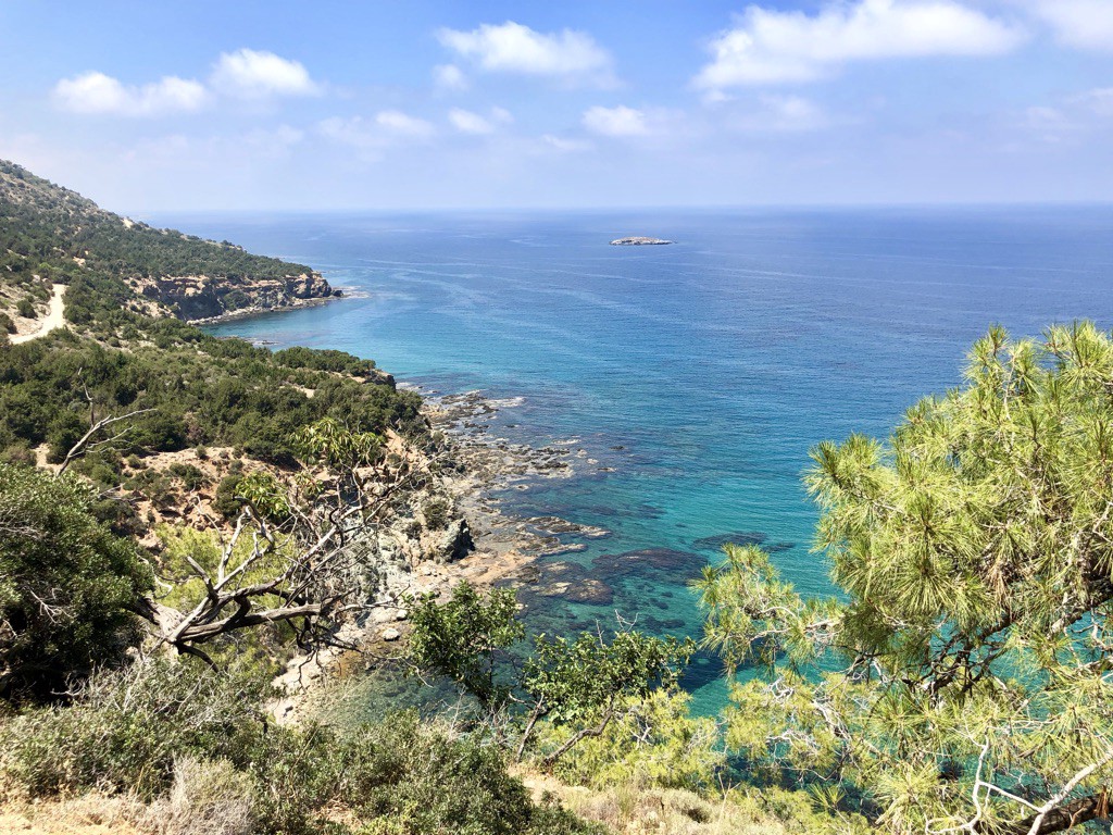 Bays near Aphrodite Trail, Akamas